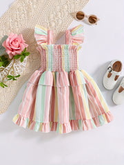 Summer Infant Baby Girl Suspender Dress