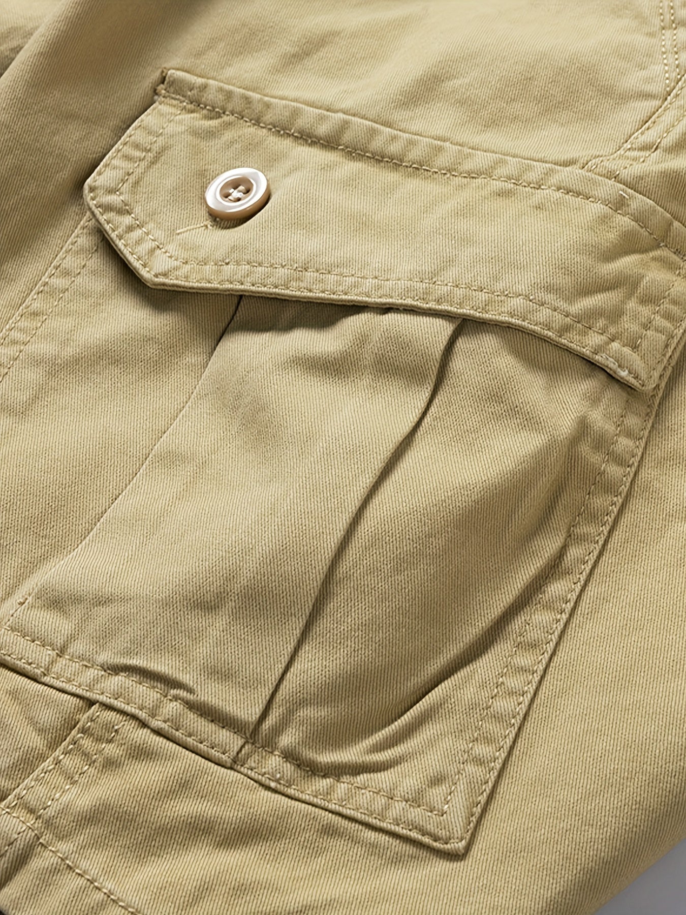 Men's Cargo Shorts Flap Pockets