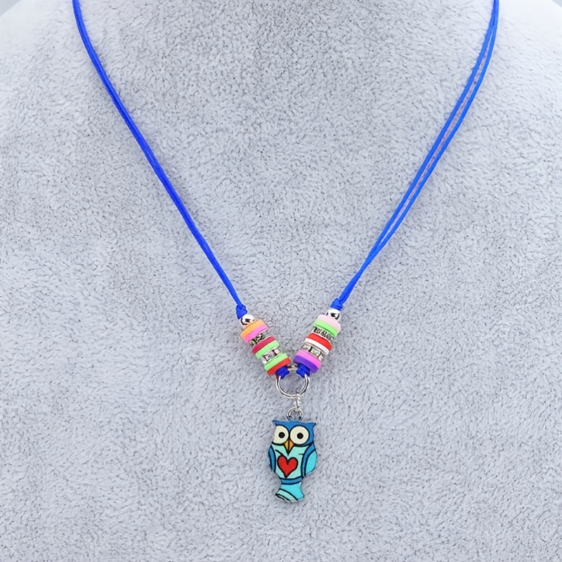 24pcs Cartoon Mermaid Butterfly Bee Charm Children's Bracelet Necklace Set