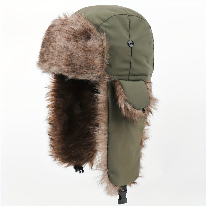 Winter Plus Velvet Ear Protection Knitted Hat
