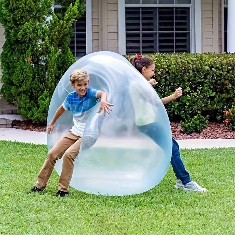 Inflatable Bubble Ball TPR Water Filled Pat Ball for Outdoor Fun