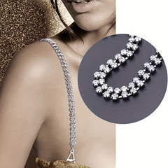 Rhinestone Bra Shoulder Straps Invisible Adjustable Underwear Straps