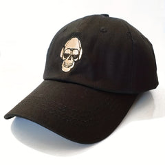 Skull Embroidery Baseball Cap Hip hop Sunshade