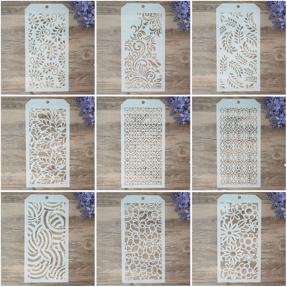 1pc Seamless Stencil Scrapbooking Painting Album Paper Card Making Craft Decorat