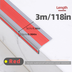 3M Non-slip Stair Stickers L Type Binding Anti-Collision PVC Material