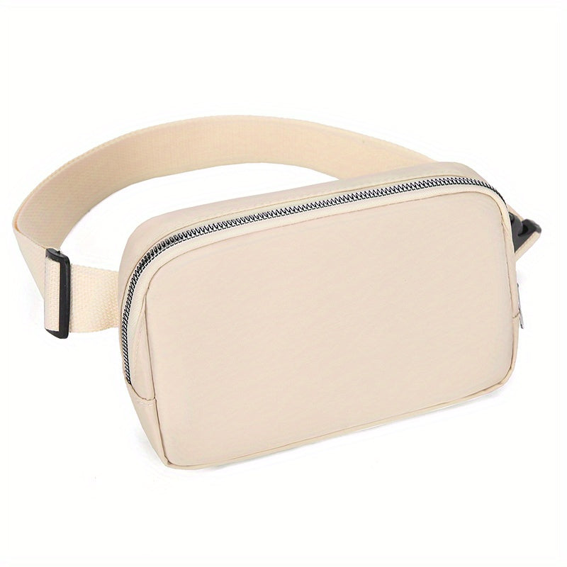 Double Layer Zipper Fanny Pack for Running Jogging