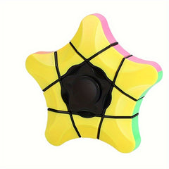 SENGSO 2 in 1 Speed Puzzle Spinner Toy 1x3x3 Magic Cube ABS Handheld Fidget Toy