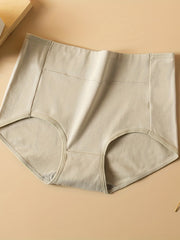 5pcs High Waist Stretchy Panties Women's Lingerie