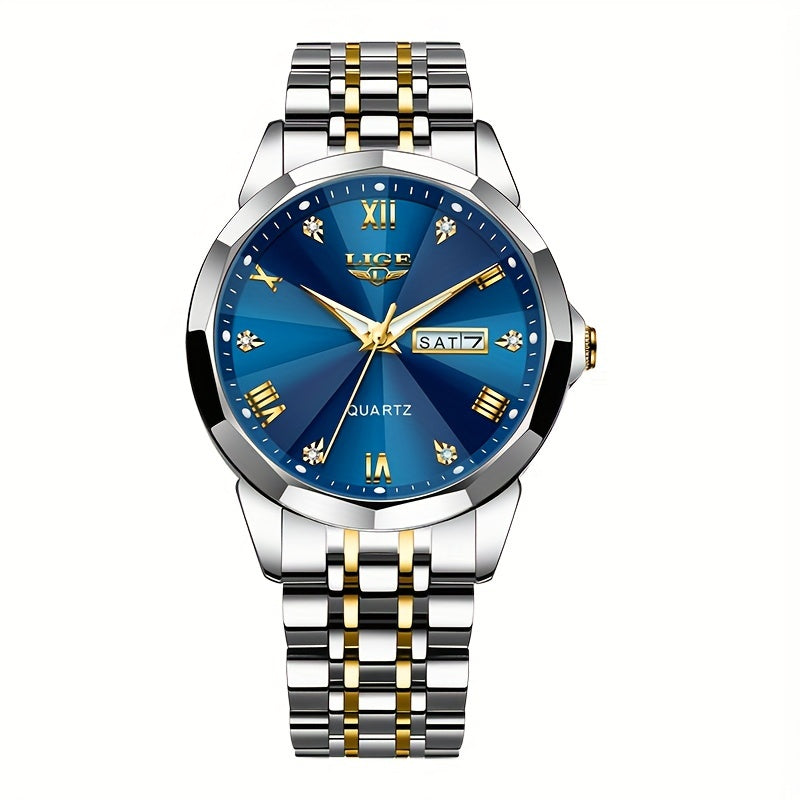 Women's Casual Waterproof Sport Quartz Wristwatch