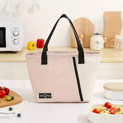 Classic Portable Lunch Bag Waterproof Aluminum Foil Insulated Bag
