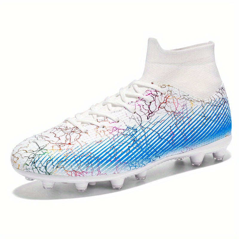Youth Spiked Football Boots Anti-Skid Training Shoes