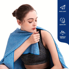 5pcs Gym Sports Towels Quick Drying Sweat Absorbing Towel For Exercise