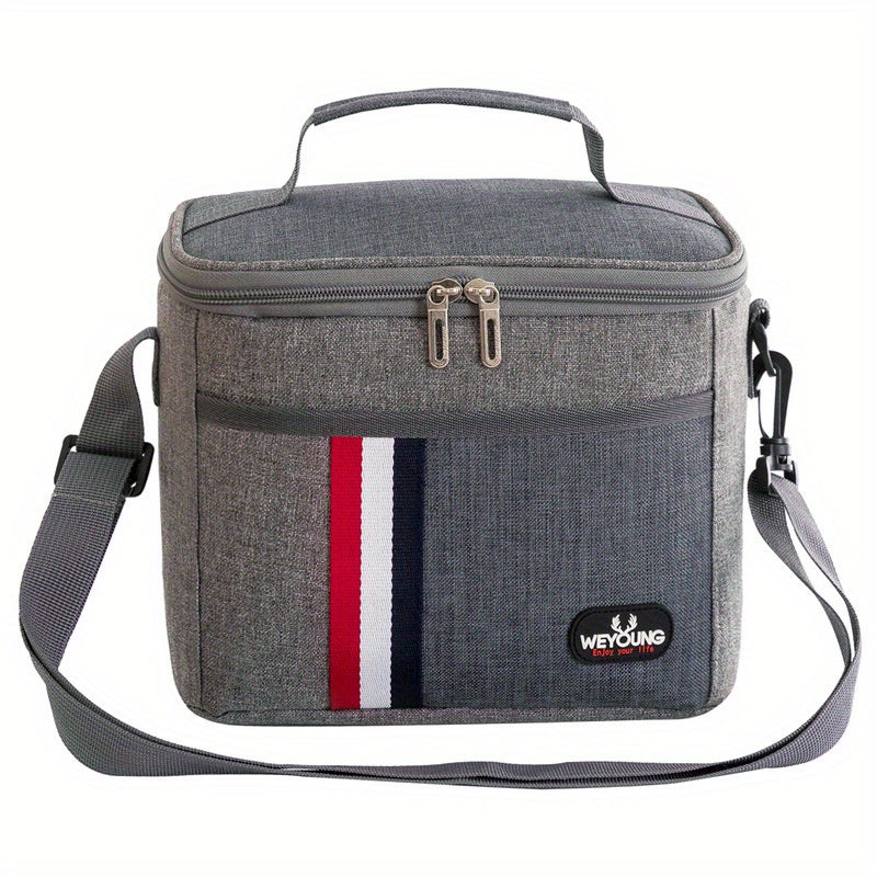 Insulated Aluminum Foil Lunch Bag - Waterproof Bento Box Bag