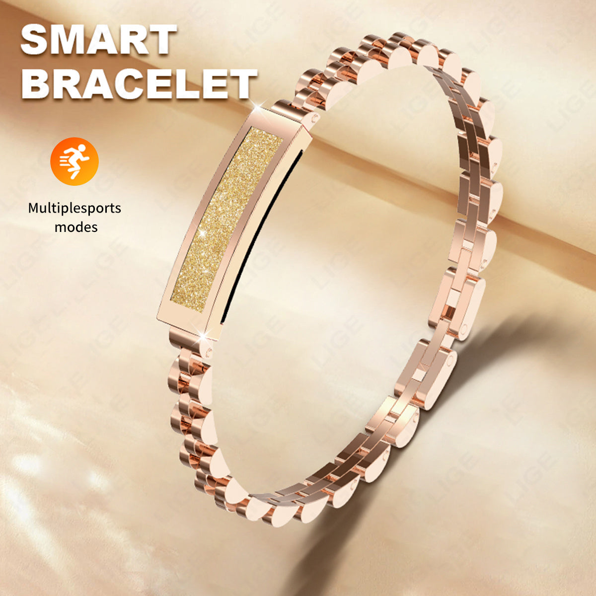 LIGE Smart Bracelet Watch Fitness Tracker for Women Girls