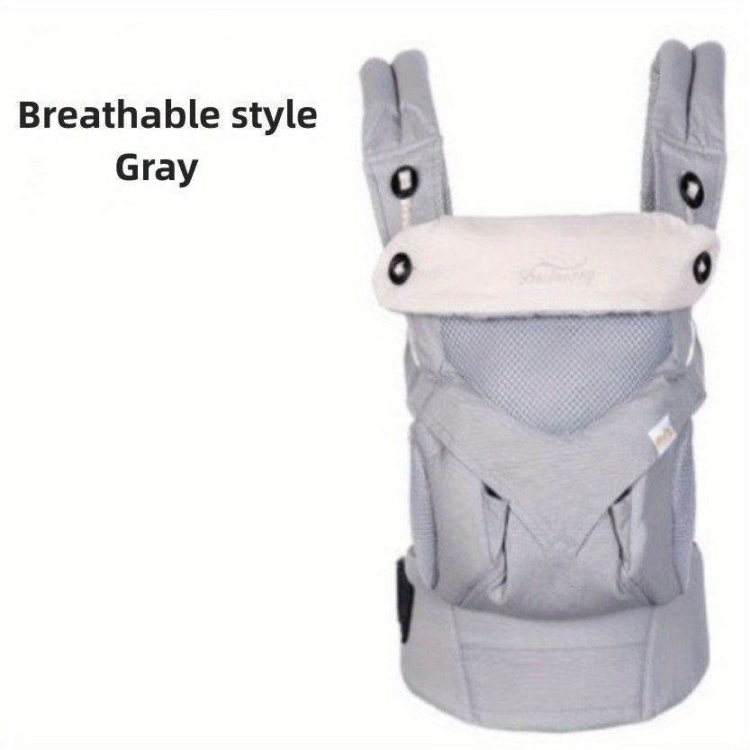 Breathable Baby Strap Children's Back Towel Grey