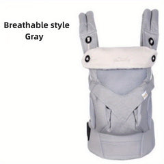 Breathable Baby Strap Children's Back Towel Grey