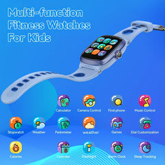 Touch Screen Smart Watch Wireless Talk Music Control Pedometer