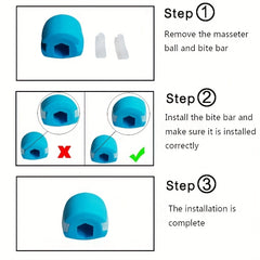Silica Gel Jawline Exercise Ball Face Muscle Training Tool