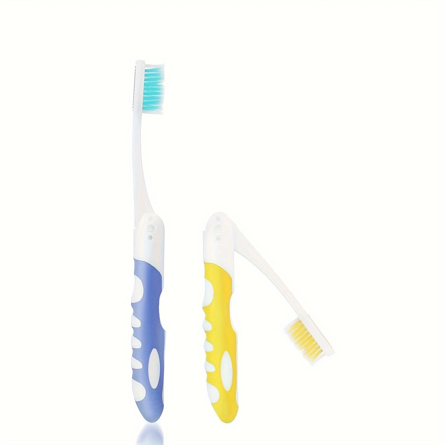 2pcs Folding Toothbrush Portable Soft Travel Toothbrush Camping & Hiking