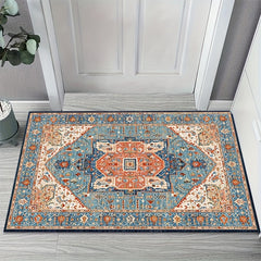 Vintage Boho Stylish Rug Washable Soft Floor Mat Retro Welcome Doormat