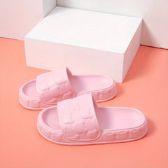 Women's Bear Pattern Slides Soft Indoor Shoes