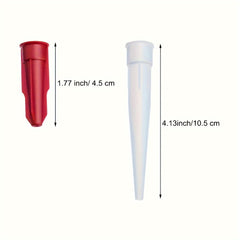 12pcs Silicone Nozzle Glass Gap Extension Nozzle Applicator Replacement Tool