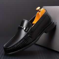 Men's Moc Toe Loafer Shoes Non-slip Slip On Shoes