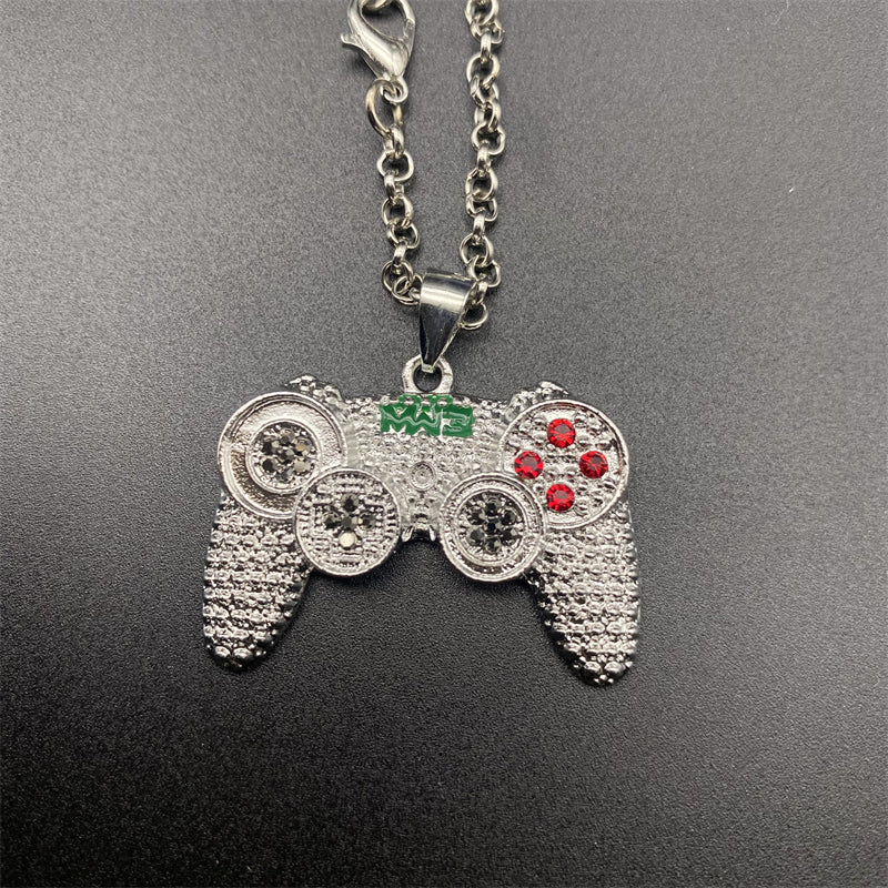 Boys Game Console Pendant Necklace Decorative Accessories Holiday Gift