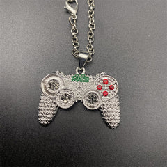 Boys Game Console Pendant Necklace Decorative Accessories Holiday Gift