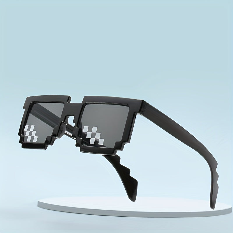 Y2K Mosaic Sunglasses For Women Men Funny Party Favors Decorative Glasses