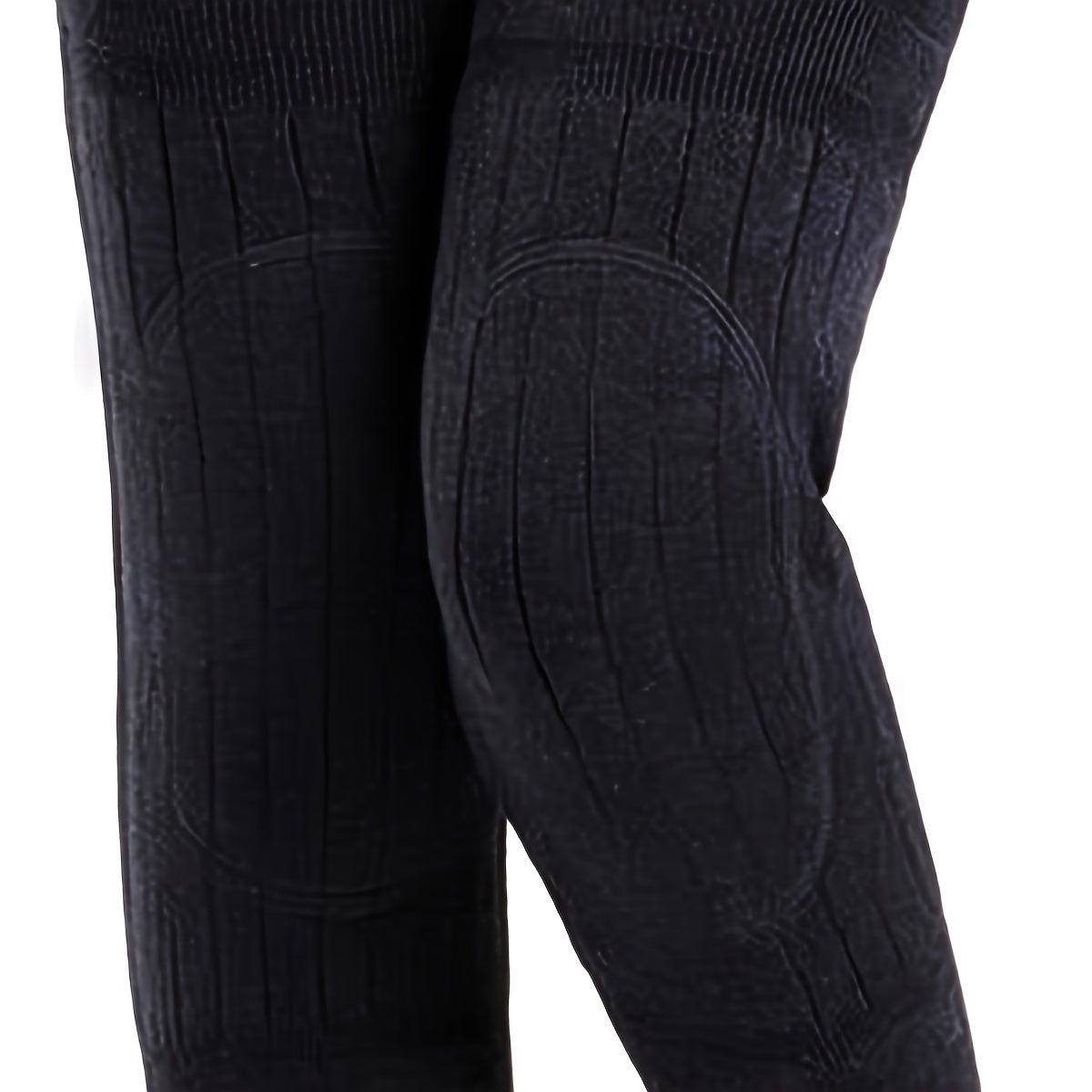 2pcs Winter Thickened Plus Velvet Warm Knee Pads Men's And Women's