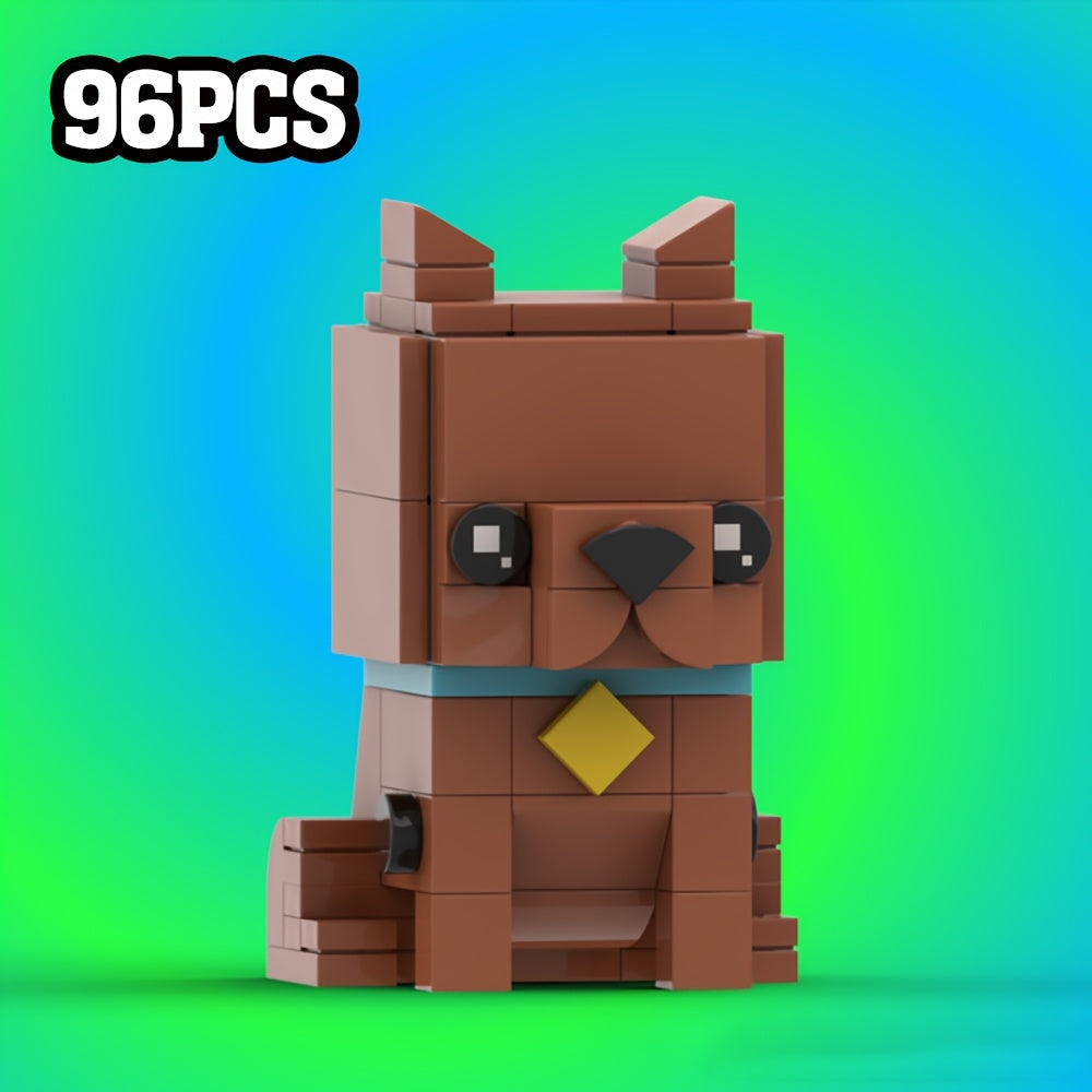 Dog Building Blocks Set Colorful Toy for Dog Lover
