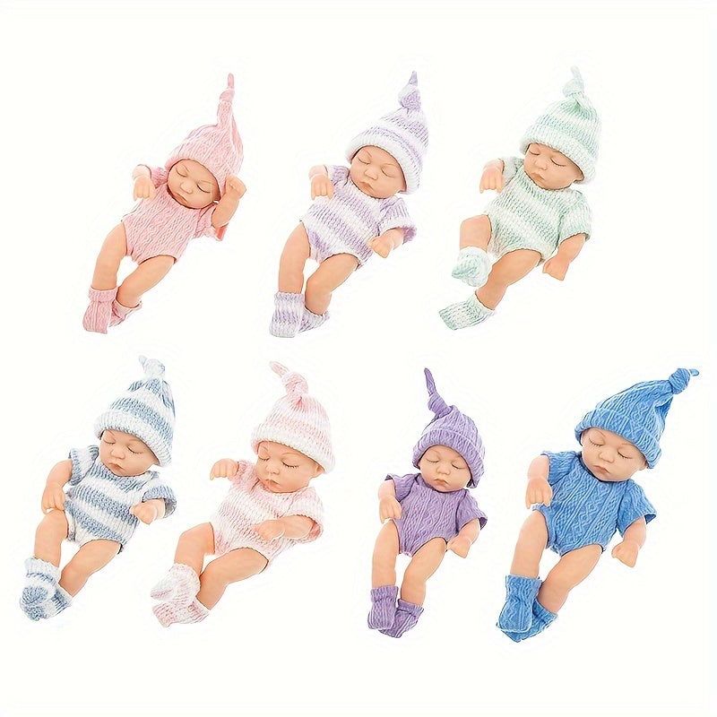 7in Doll with Clothes, Hats, Socks - Birthday Gift