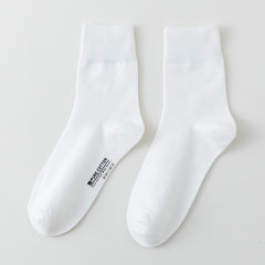 Cotton Ribbed Candy Colour Socks