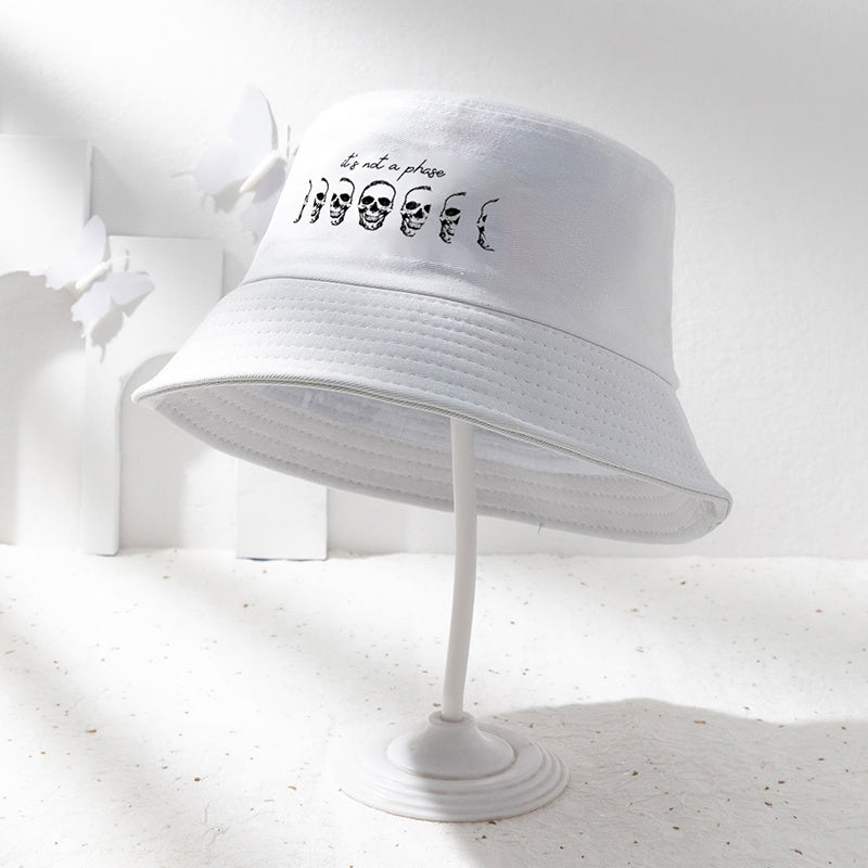 Men's Skull Head Fishing Cap