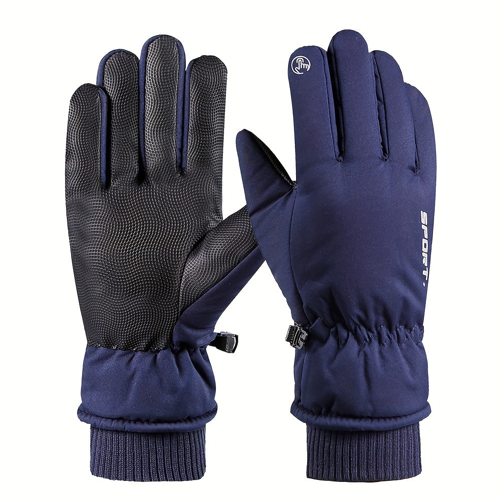 Warm Touch Screen Skiing Gloves for Skiing and Hiking