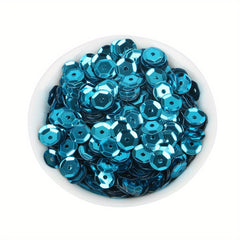 1200pcs Silvery Bottom Colorful Sequins DIY Hand sewn Sequins