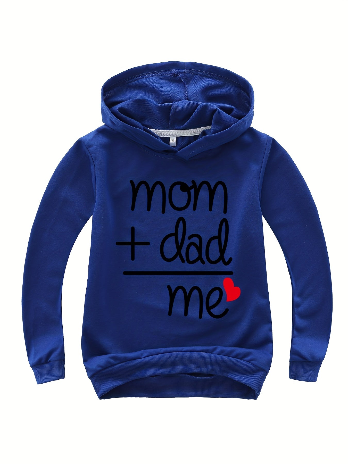 Kids Letter Print Hoodie Soft Pullover Sweatshirt for Boys Girls