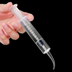 4pcs 12ml Plastic Syringe for Teeth Washing and Scientific Experiments