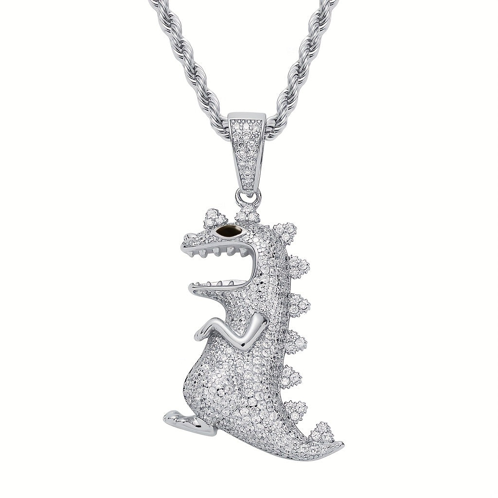 Boys Dinosaur Pendant Necklace Holiday Party Gift