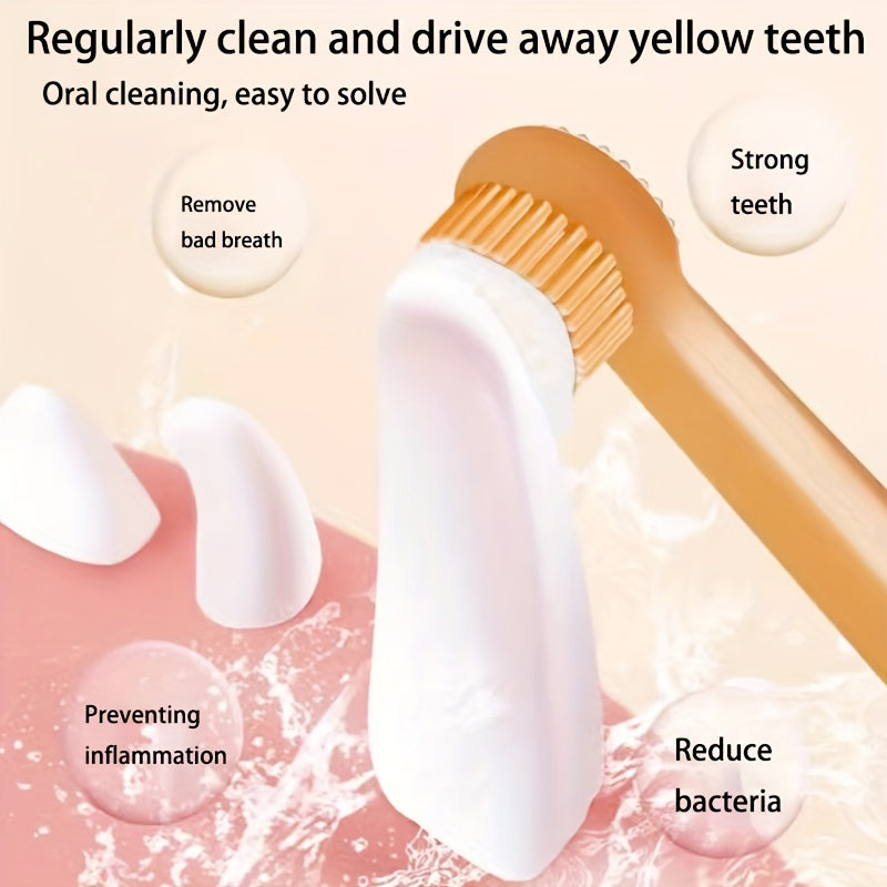 Pet Oral Care Toothbrush for Dogs & Cats - Teeth Cleaning Supplies