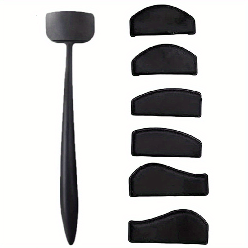 6 In 1 Eye Shadow Fixing Device Silicone Eyeshadow Stamp Tools