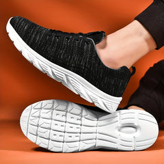 Men's Lightweight Knitted Casual Shoes for Travel Hiking