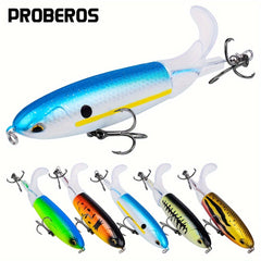 PROBEROS 5Pcs Lure Bait 10 4in 14 5 7in 360 Rotating Hard
