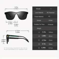 Men's Polarized Lens Sunglasses UV400 Glasses