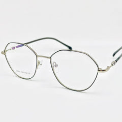 Retro Polygonal Frame Anti Light Glasses For Men Metal Frame