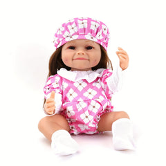 Realistic Silicone Reborn Doll - Full Body Kids Doll with Mixed Colors