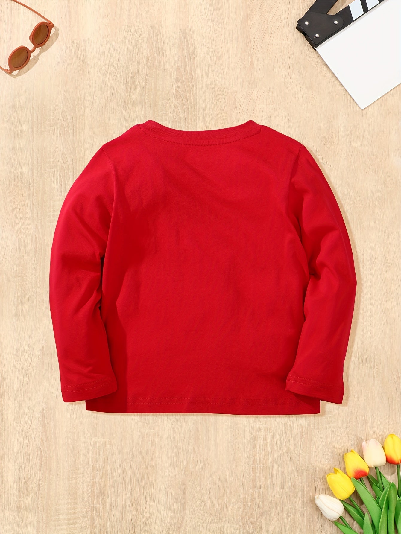 Boy's Game Controller & Headphone Graphic Long Sleeve Tee