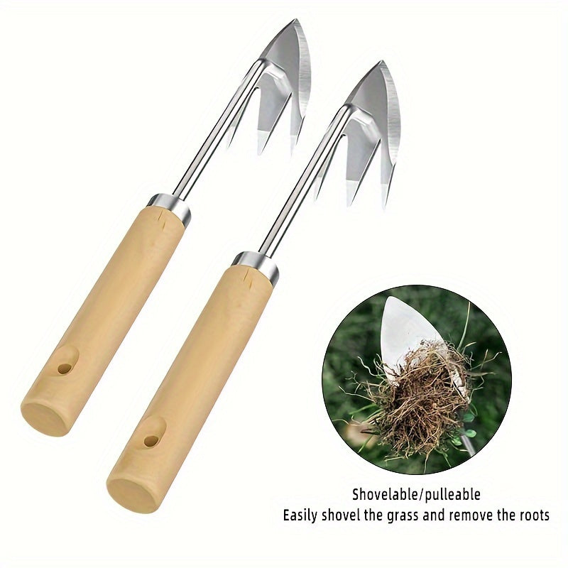 Stainless Steel Weeding Shovel for Gardening, Camping