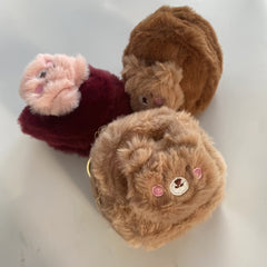 Small Coin Purse with Bear Pattern for Outdoor Travel - Gift for Friends
